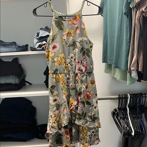 Floral Sleeveless Dress
